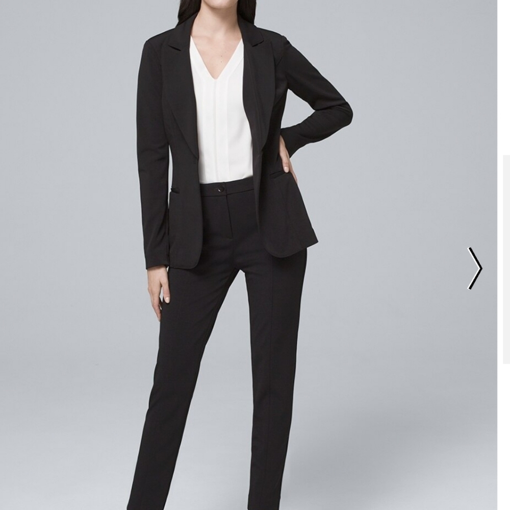 White House Black Market Essential Slim Leg Trouser